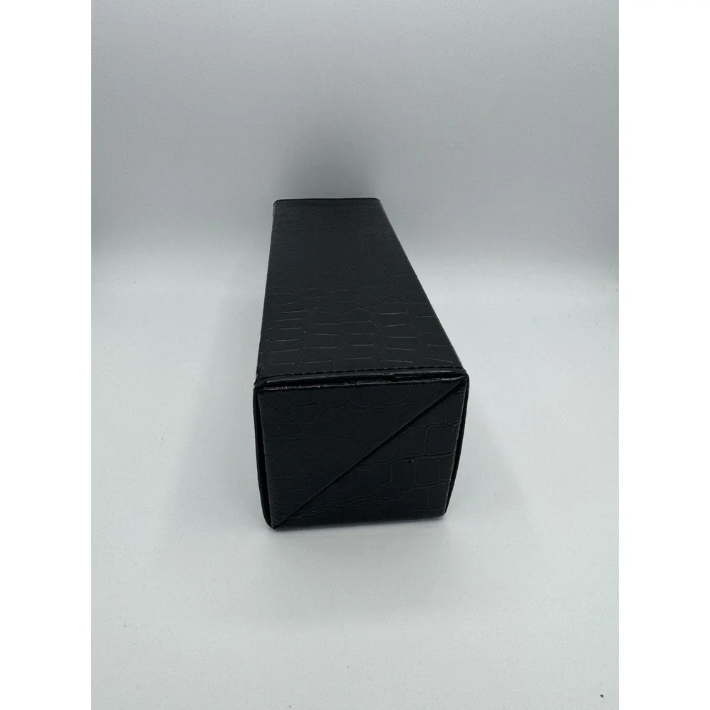 Morphe Croco Patent Vegan Black Leather Master Brush Magnetic Case